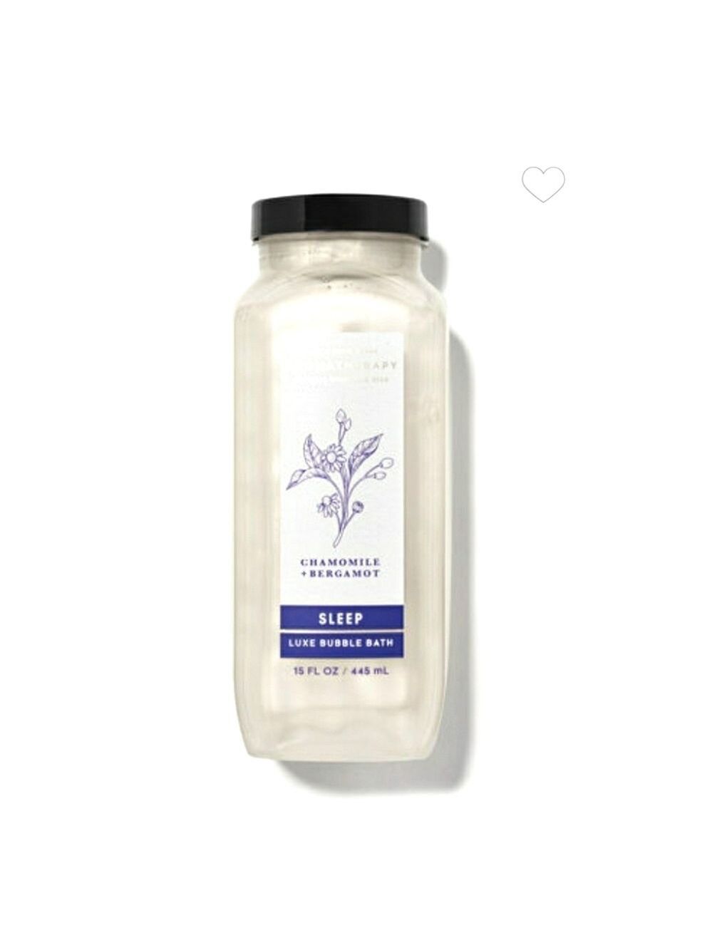 CHAMOMILE BERGAMOT AROMATHERAPY BUBBLE BATH BY BATH AND BODY WORKS